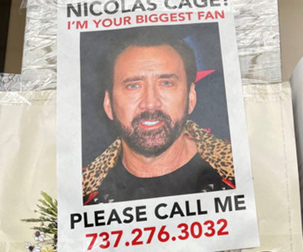 Nic Cage Biggest Fan Campaign for Lionsgate movie Massive Weight of Unbearable Talent creating viral Nic Cage Biggest Fan